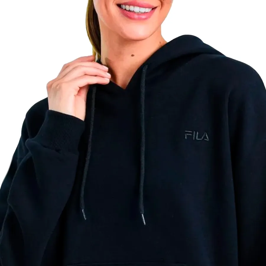 Imagen 2 de 3 de Buzo Fila Embroderie Detail-NEGRO