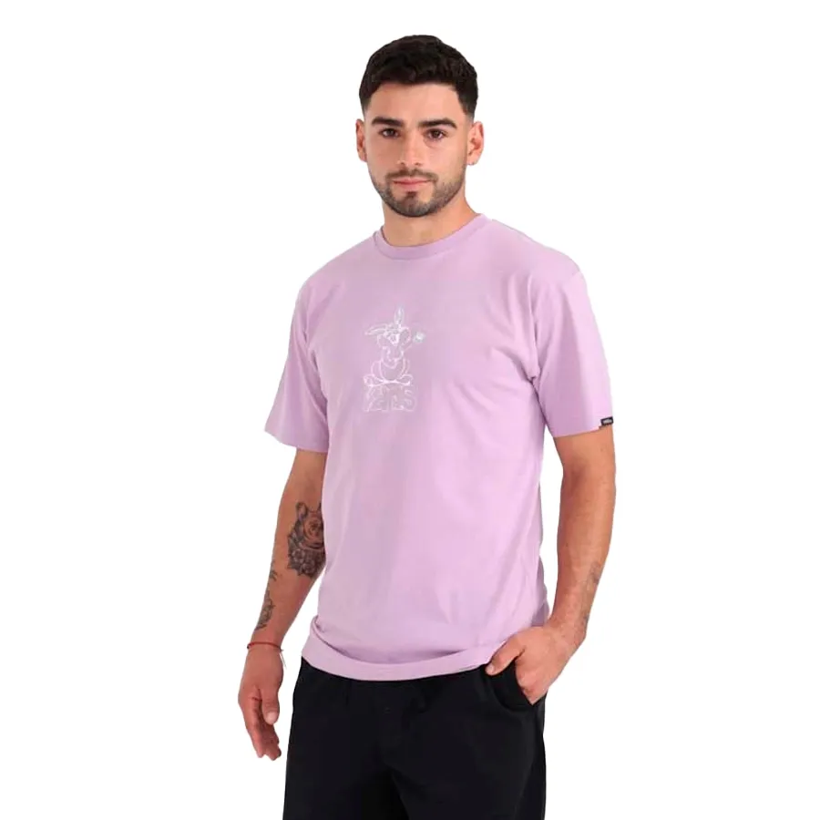 Imagen 0 de 3 de Remera Vans Crazzy Eddy-LILA/BLANCO