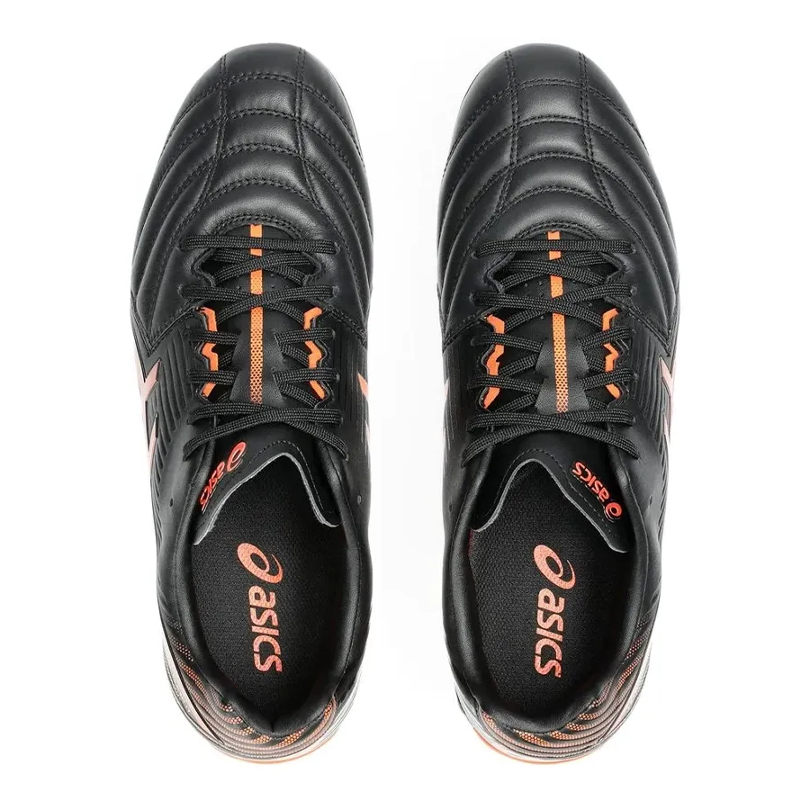 Imagen 3 de 6 de Botines Asics Botin campo asics lethal flash-NEGRO/COBRE