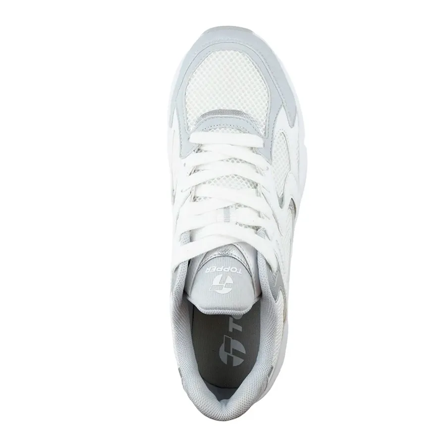 Imagen 3 de 5 de Zapatillas Topper Vallarta-BLANCO/GRIS