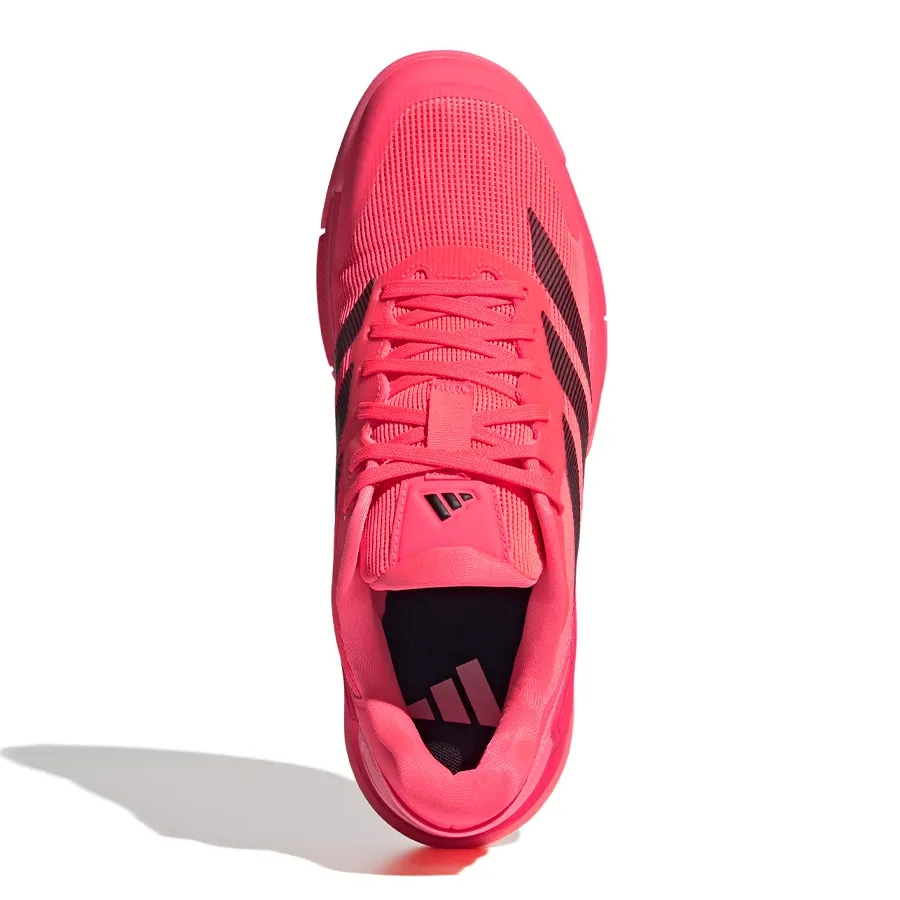 Imagen 3 de 7 de Zapatillas adidas Crazyquick Padel-ROSA FLUOR/NEGRO
