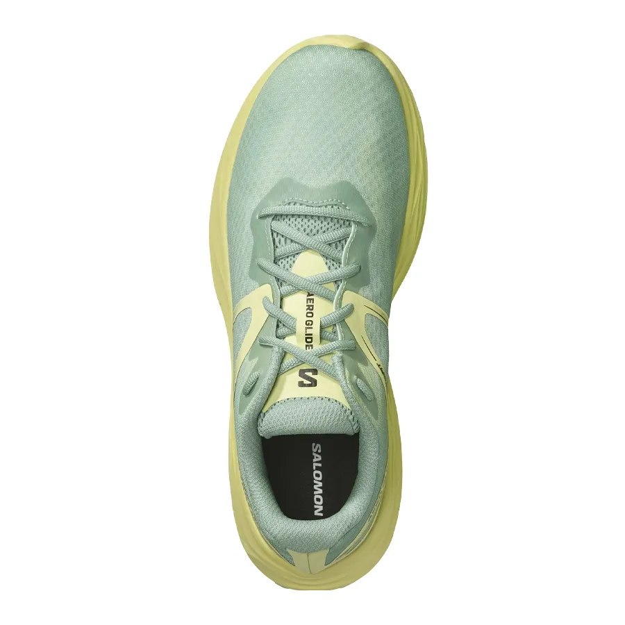 Imagen 3 de 5 de Zapatillas Salomon Aero Glide-VERDE/AMARILLO/LILA