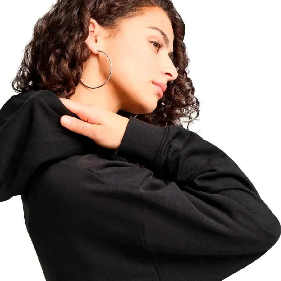 Imagen 3 de 5 de Buzo Puma Essentials Script Comfort-NEGRO