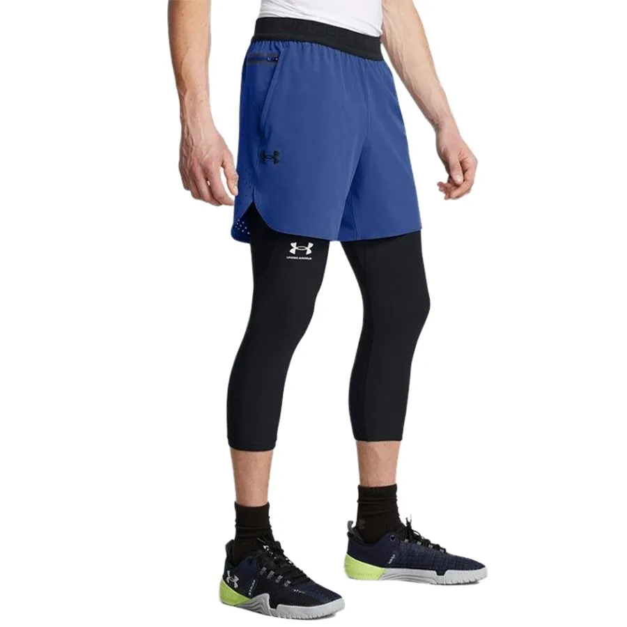 Imagen 0 de 5 de Short Under Armour de Entrenamiento Peak Woven-AZUL
