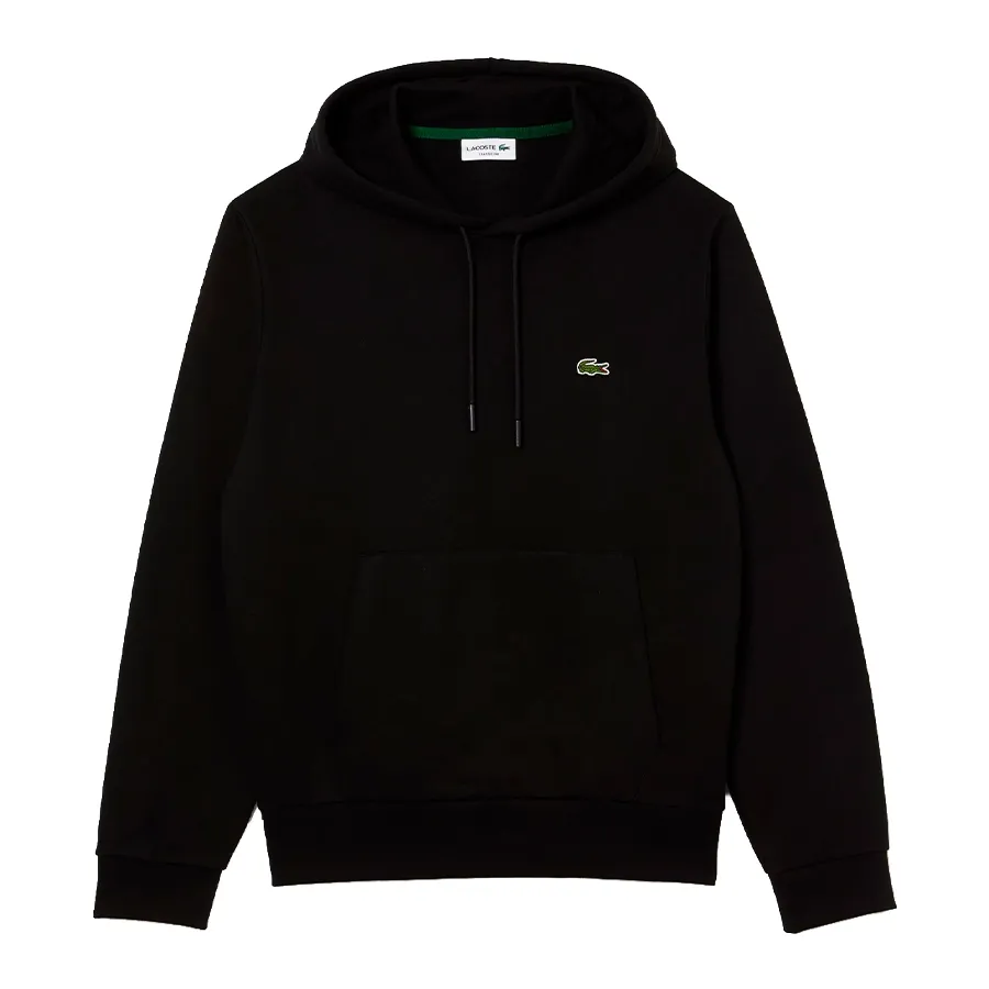 Imagen 2 de 6 de Buzo Lacoste Clasico con Capucha-NEGRO