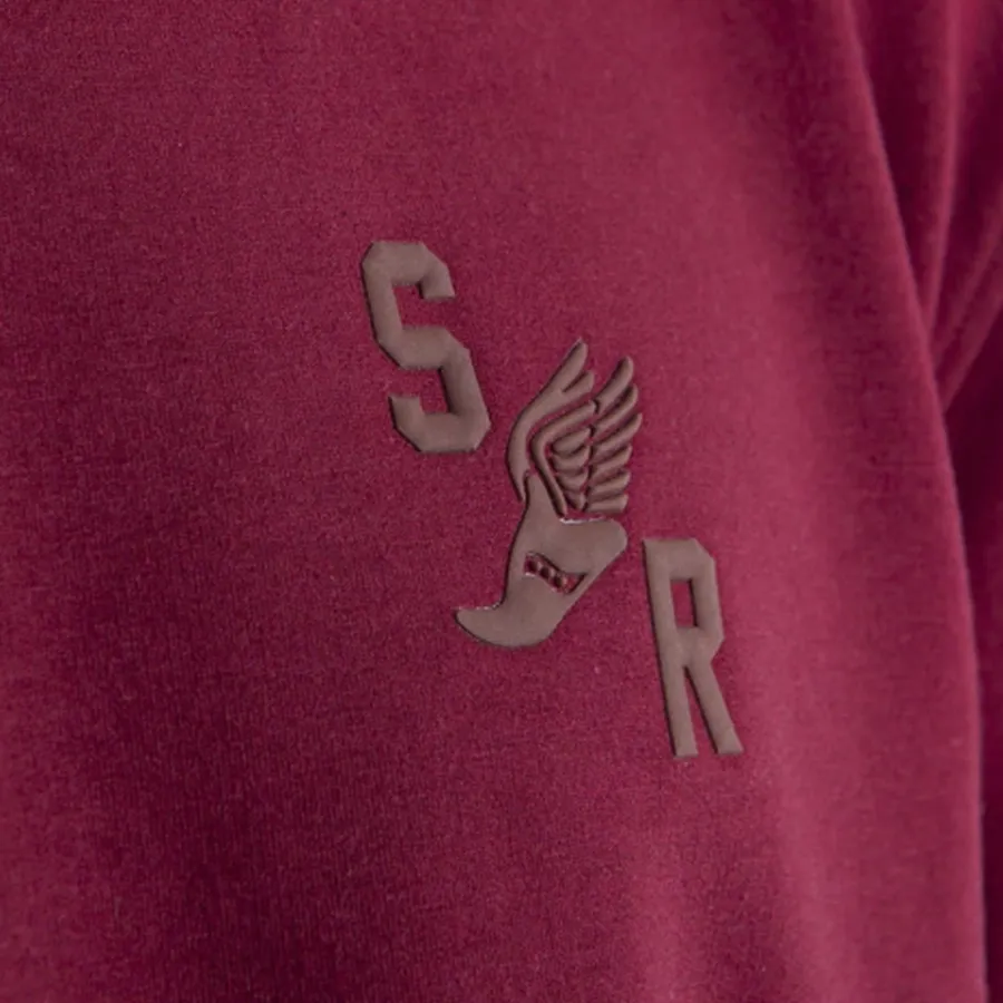Imagen 2 de 4 de Buzo Saucony Rested Crew-BORDO
