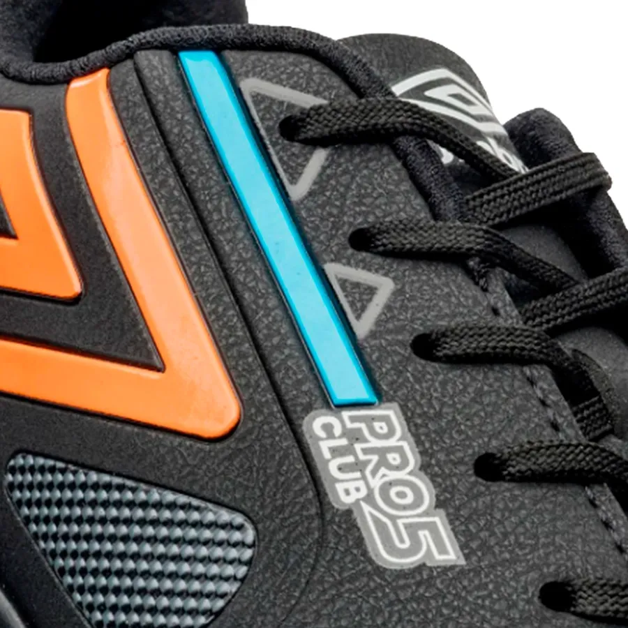 Imagen 5 de 7 de Botines Umbro Pro 5 Bump Club Tf-NEGRO/NARANJA