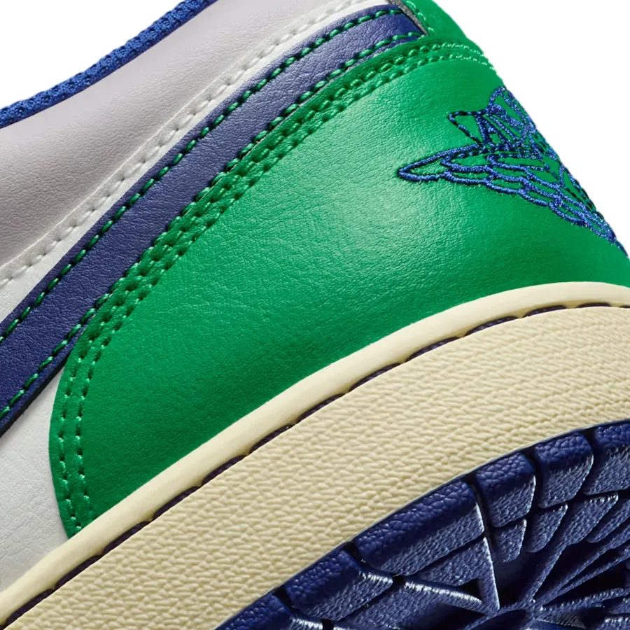 Imagen 7 de 8 de Zapatillas Nike Air Jordan 1 Low-BLANCO/AZUL/VERDE