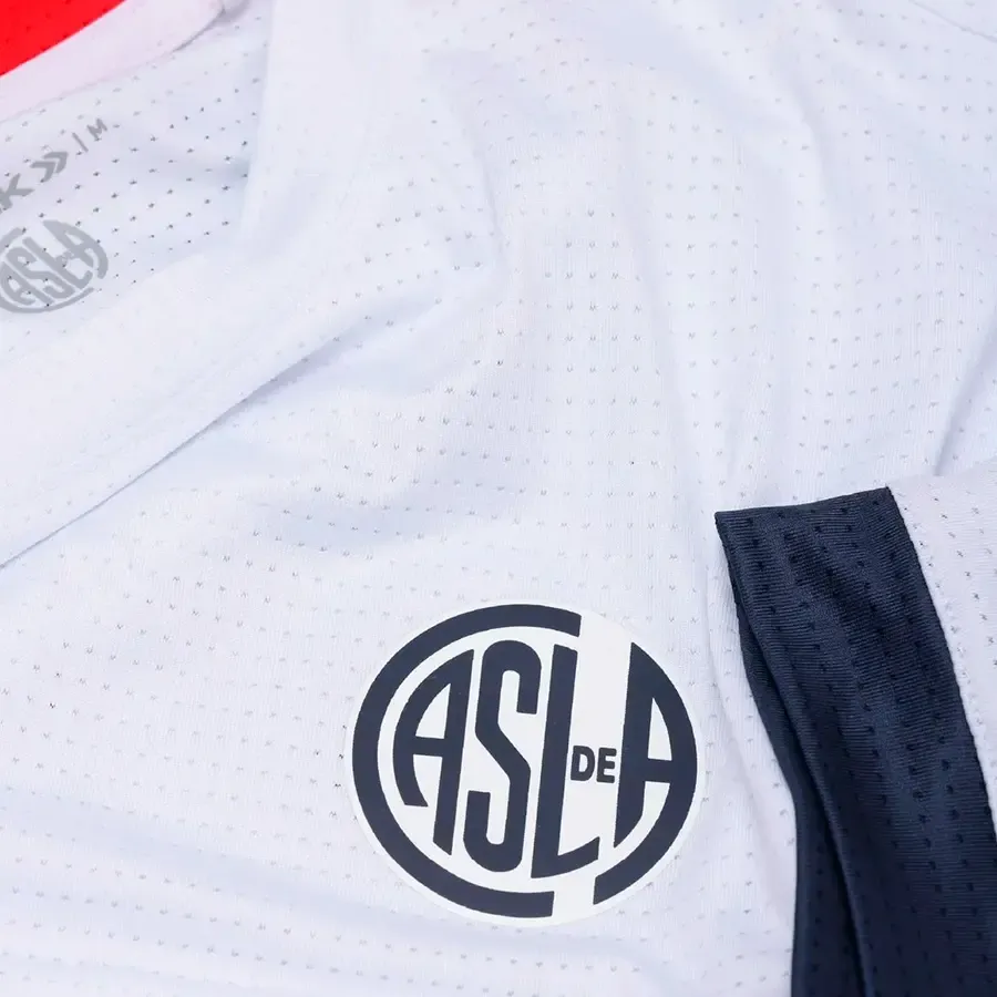 Imagen 3 de 4 de Camiseta Atomik Remera  San Lorenzo Entrenamiento 25-BLANCO