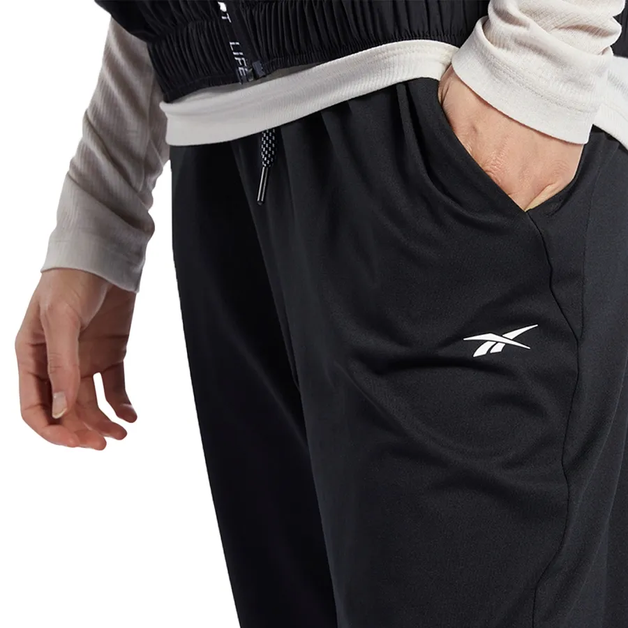 Imagen 3 de 4 de Pantalón Reebok Ts Jersey-NEGRO