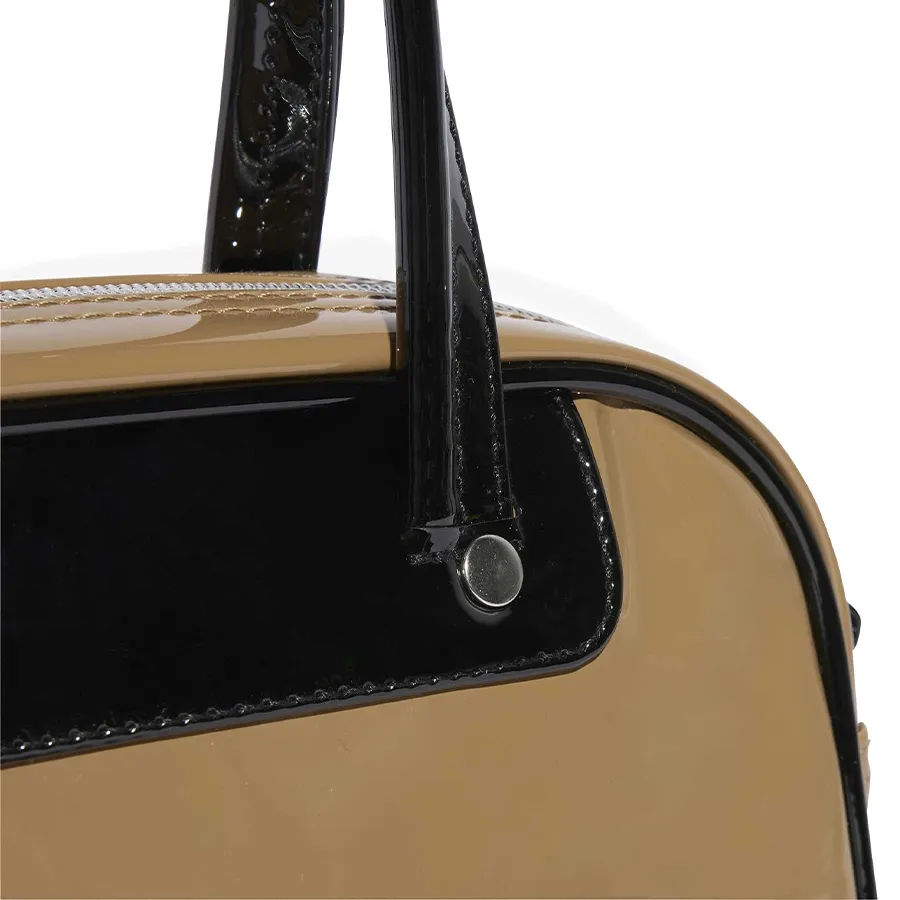 Imagen 4 de 5 de Bolso Adicolor Bb Xs-KAKI/NEGRO