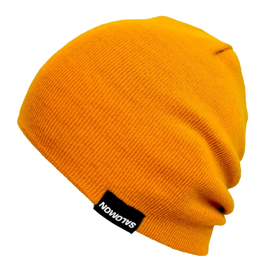 Imagen 1 de 2 de Gorro Salomon Goodtime Reversible Beanie-MOSTAZA/GRIS