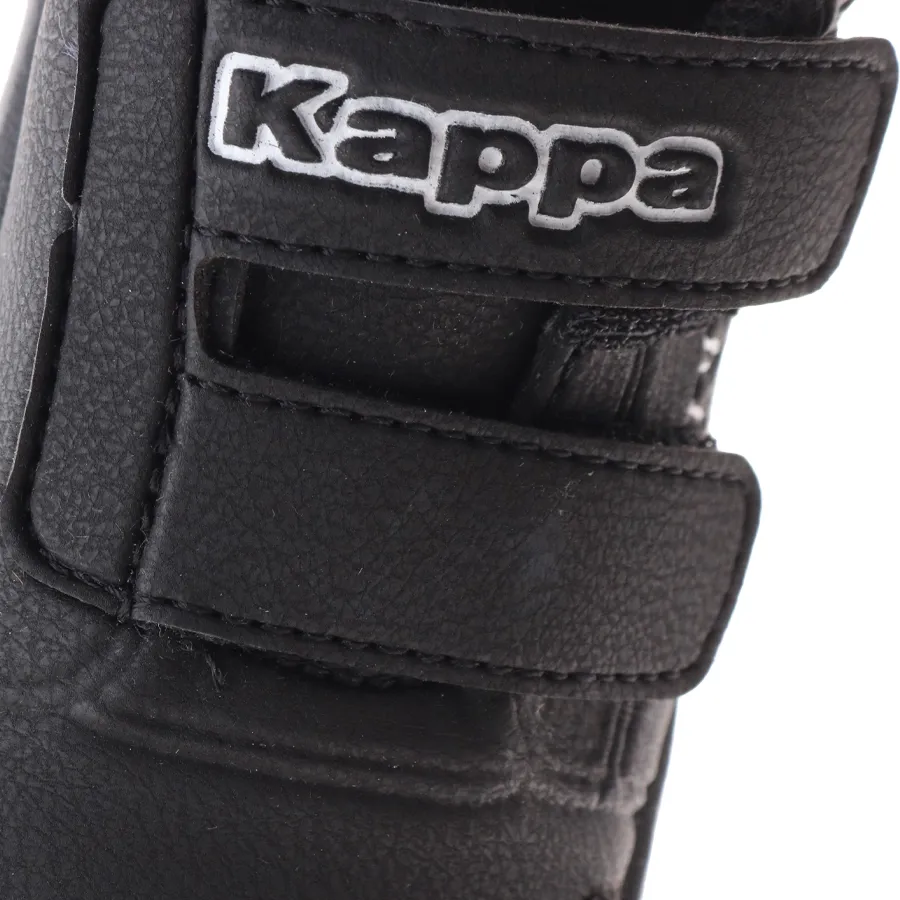 Imagen 4 de 5 de Zapatillas Kappa Colegial I Velcro-NEGRO/BLANCO