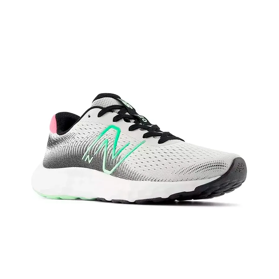 Imagen 2 de 5 de Zapatillas New Balance 520-GRIS/NEGRO/VERDE