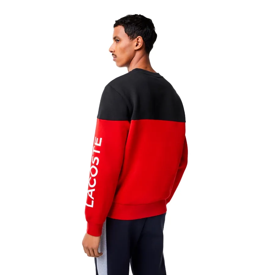 Imagen 4 de 6 de Buzo Lacoste -ROJO/NEGRO