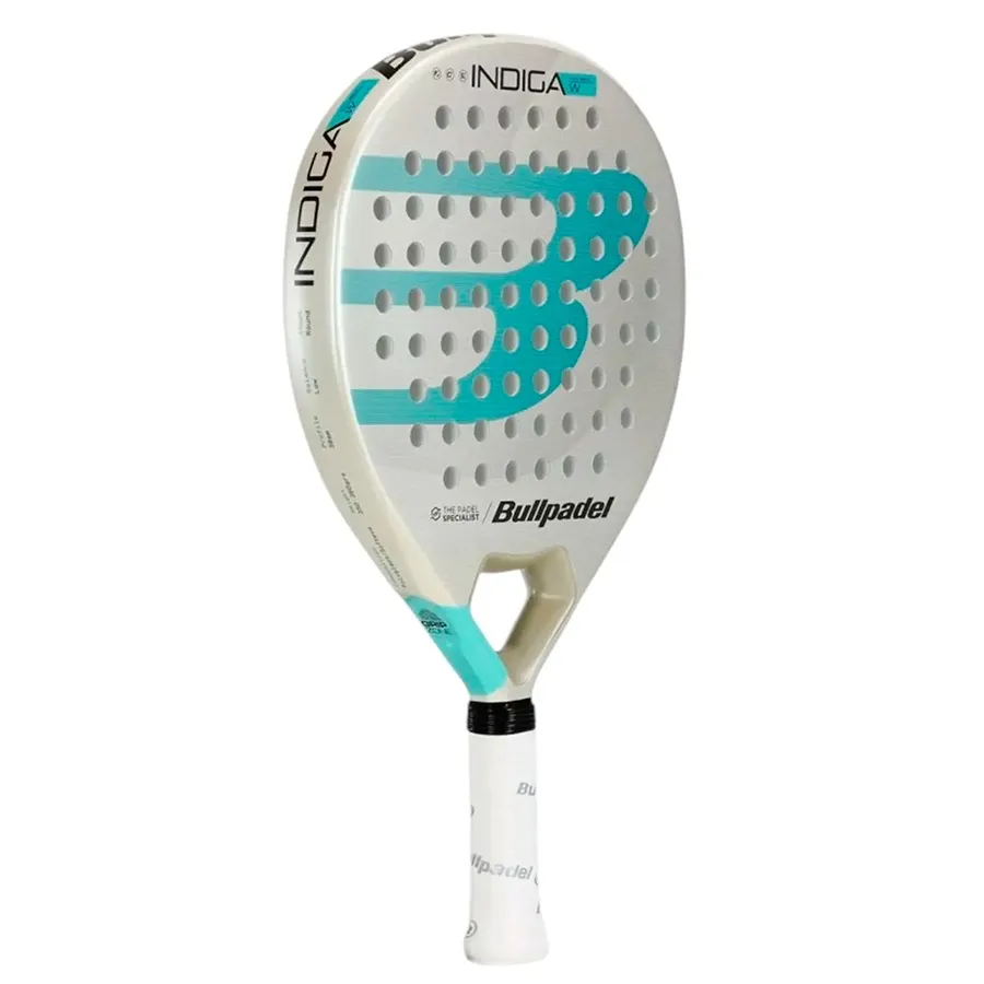 Imagen 1 de 4 de Paleta Bullpadel Indiga Woman 25-HUESO/TURQUESA