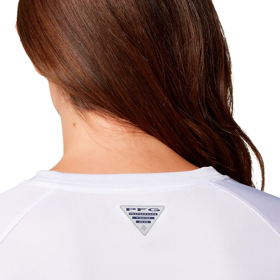 Imagen 4 de 5 de Remera Manga Larga Columbia Tidal Tee II-BLANCO