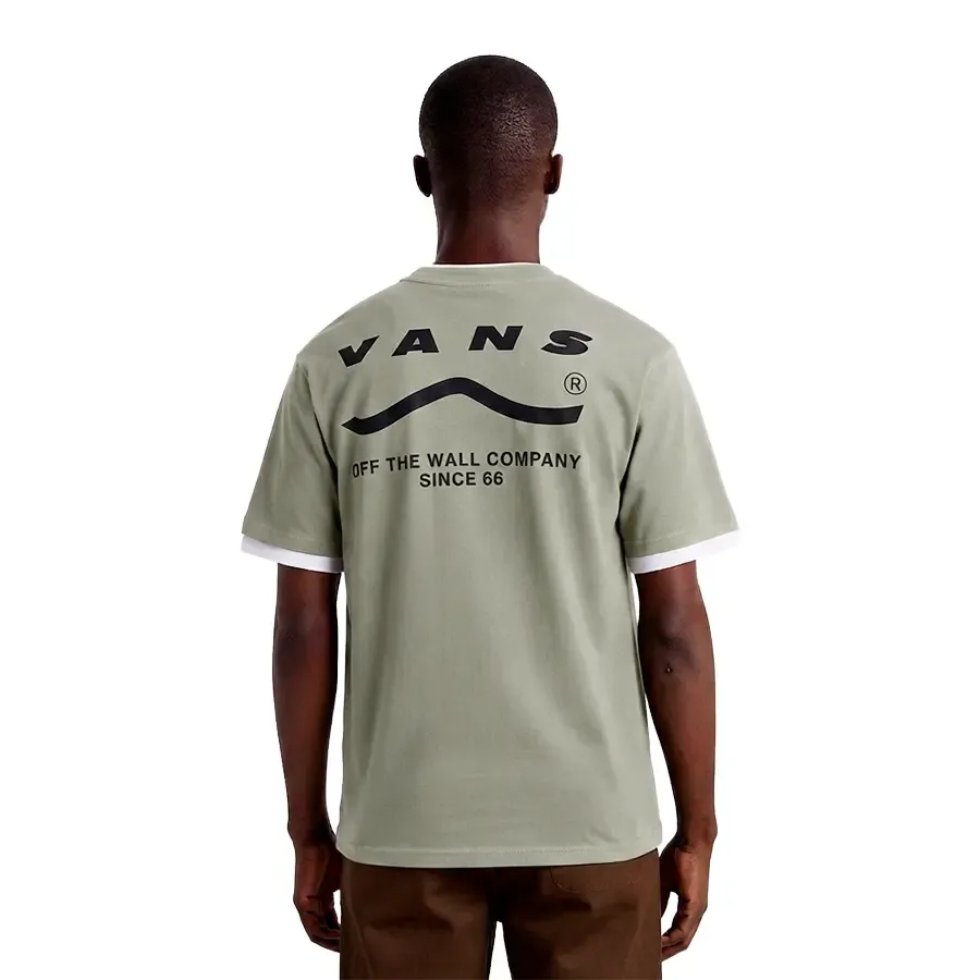 Imagen 1 de 2 de Remera Vans Determined-VERDE MUSGO