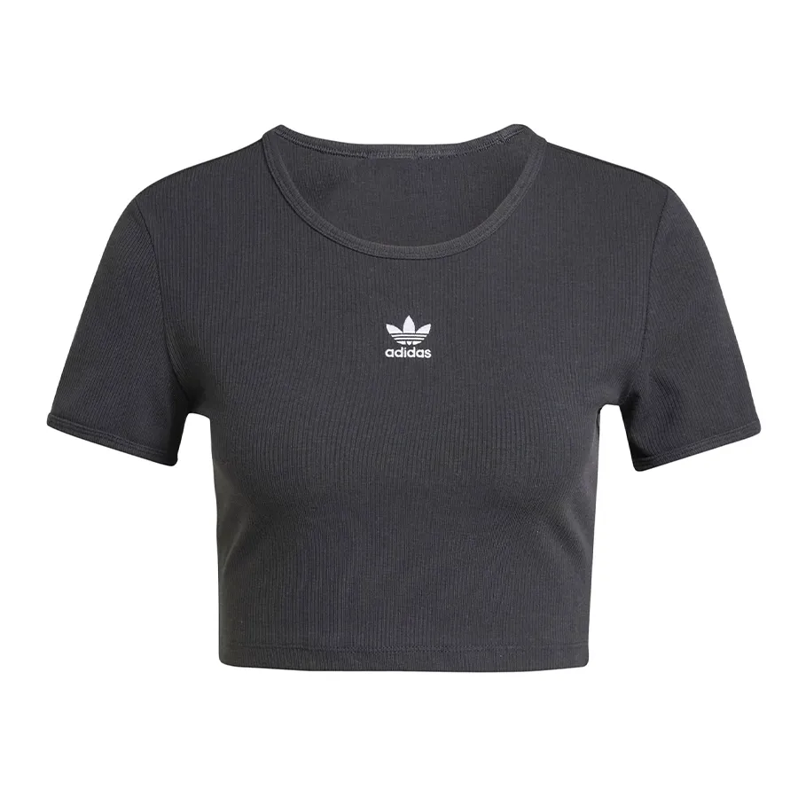 Imagen 3 de 4 de Remera adidas originals Essentials Rib Tee-NEGRO