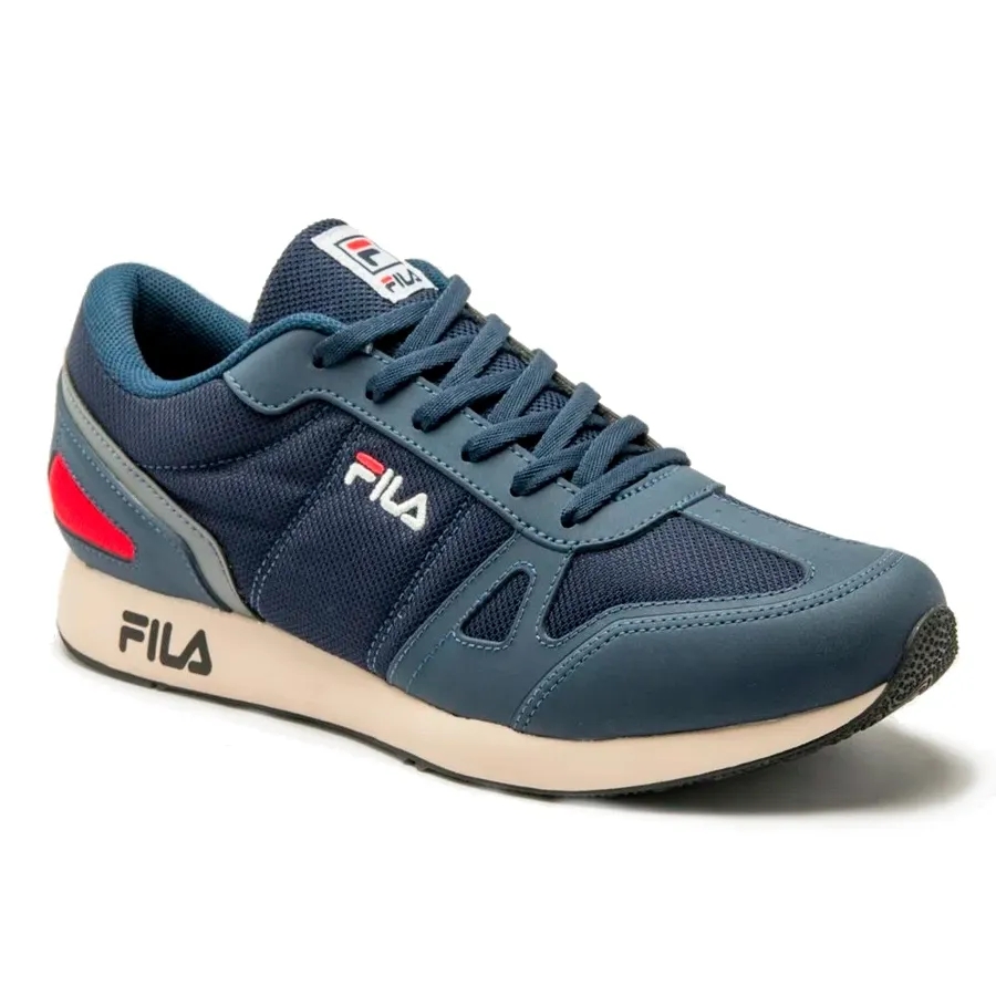 Imagen 1 de 4 de Zapatillas Fila Classic Runner-MARINO/ROJO
