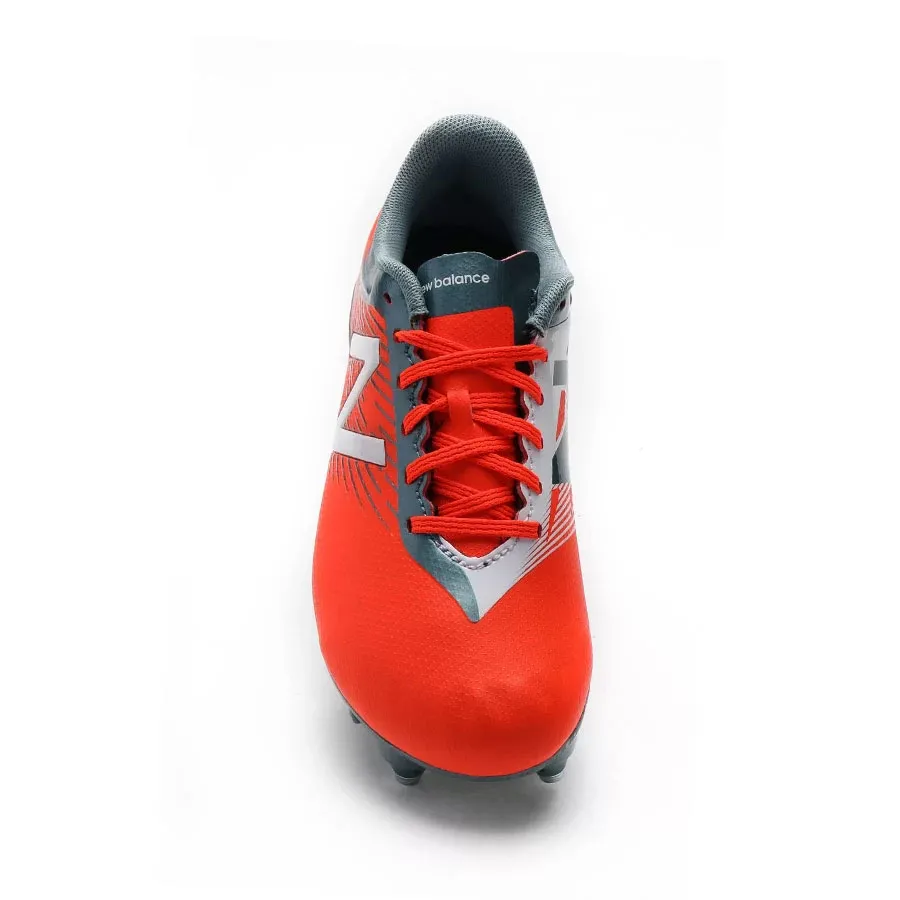 Imagen 1 de 5 de Botines New Balance Junior Furon 2.0 Dispatch Sg-NARANJA/GRIS/BLANCO