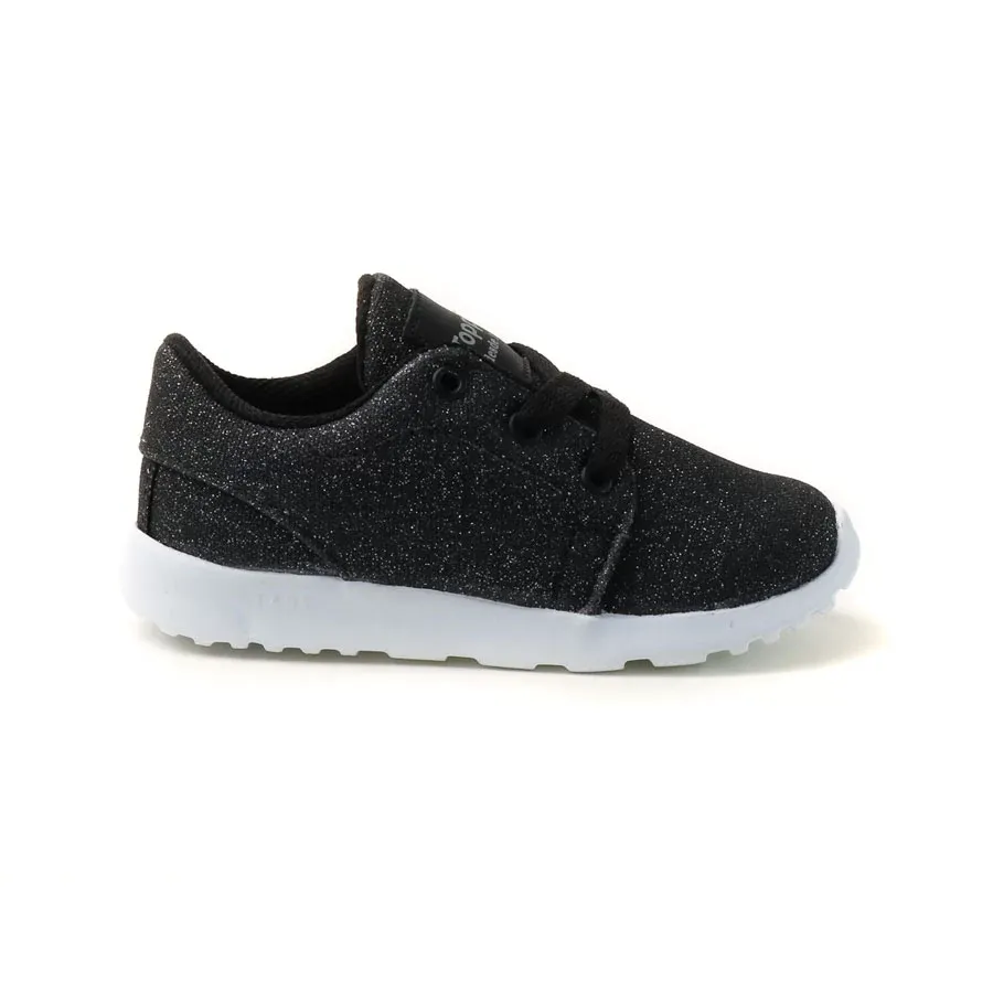 Imagen 3 de 4 de Zapatillas Topper Pola Glitter Bebe-NEGRO