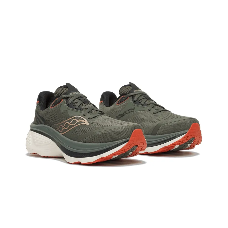 Imagen 1 de 6 de Zapatillas Saucony Hurricane 26-VERDE-OLIVA-DORADO-NEGRO