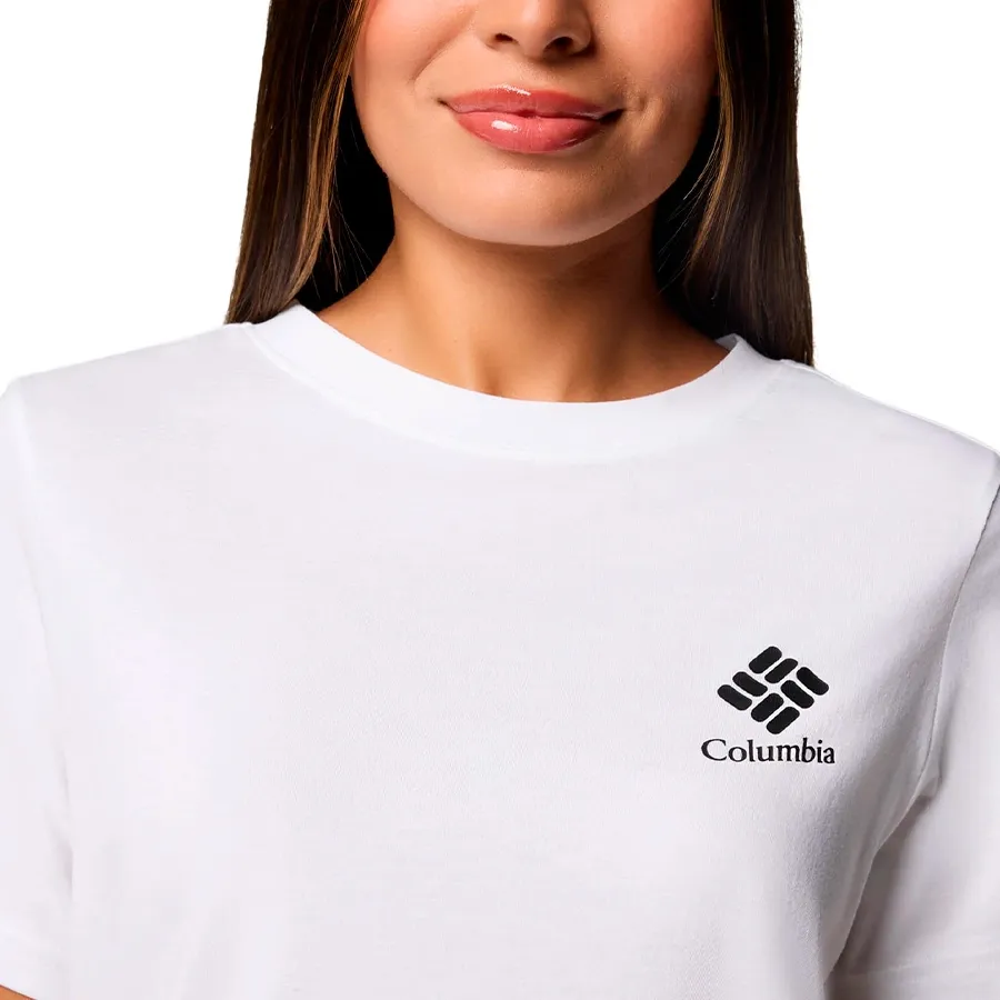 Imagen 3 de 4 de Remera Columbia Rolling Bend-BLANCO