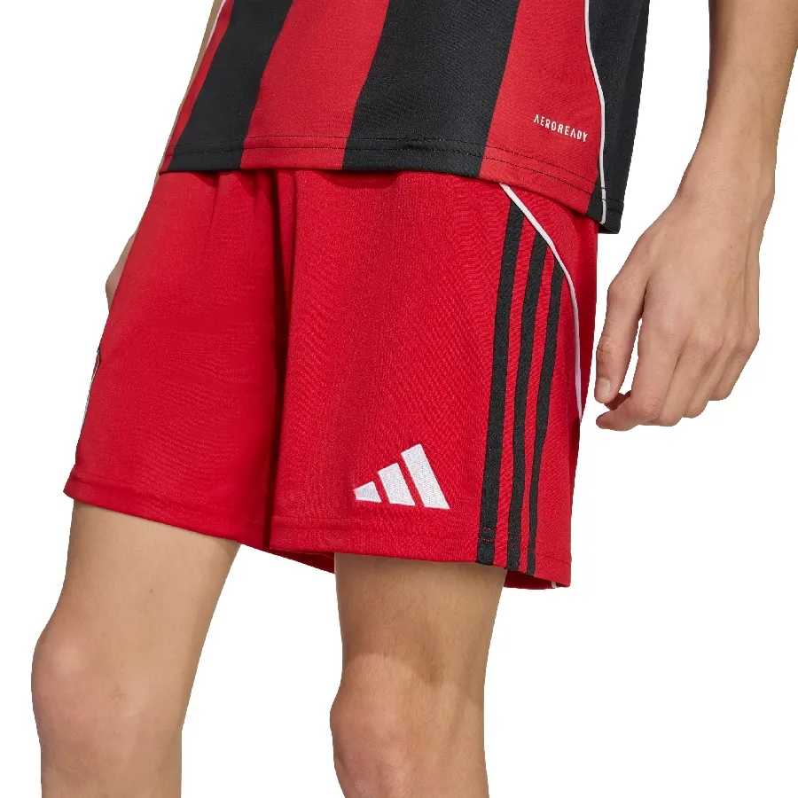 Imagen 3 de 5 de adidas Shorts  Alternativo River Plate 25/26-ROJO/NEGRO