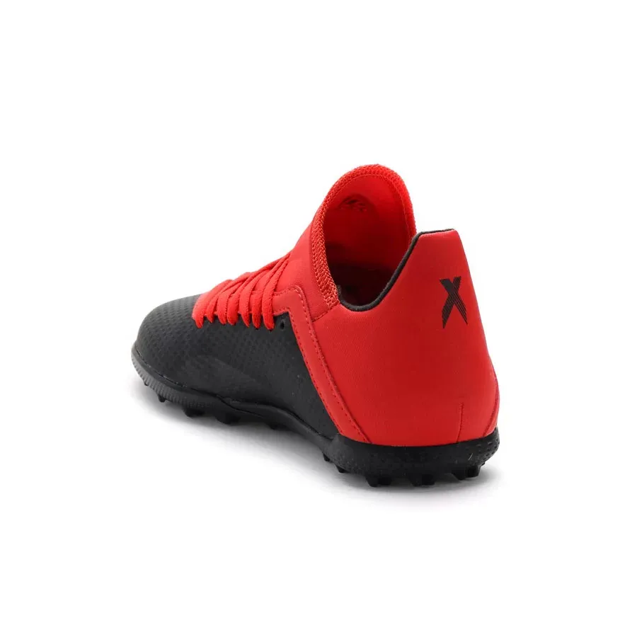 Imagen 2 de 5 de Botines adidas X 18.3 Tf-NEGRO/ROJO/BLANCO