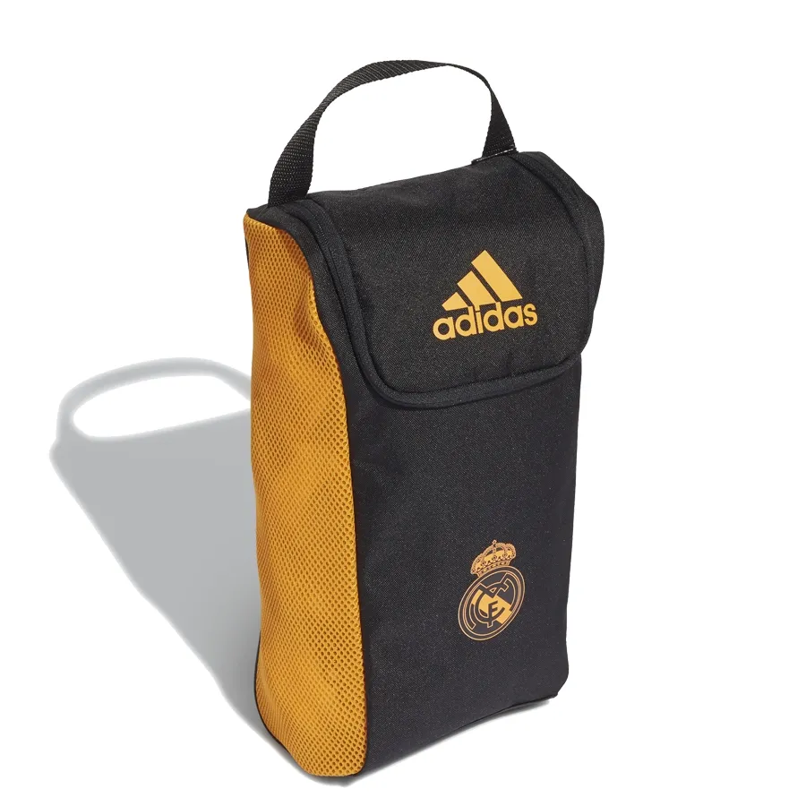 Imagen 3 de 5 de Botinero  adidas Bolso para botines Real Madrid-NEGRO/NARANJA