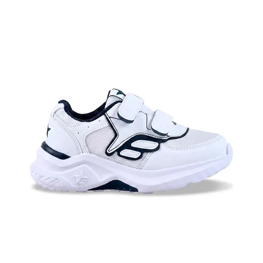 Imagen 0 de 5 de Zapatillas Footy Escolar Princeton-BLANCO/AZUL