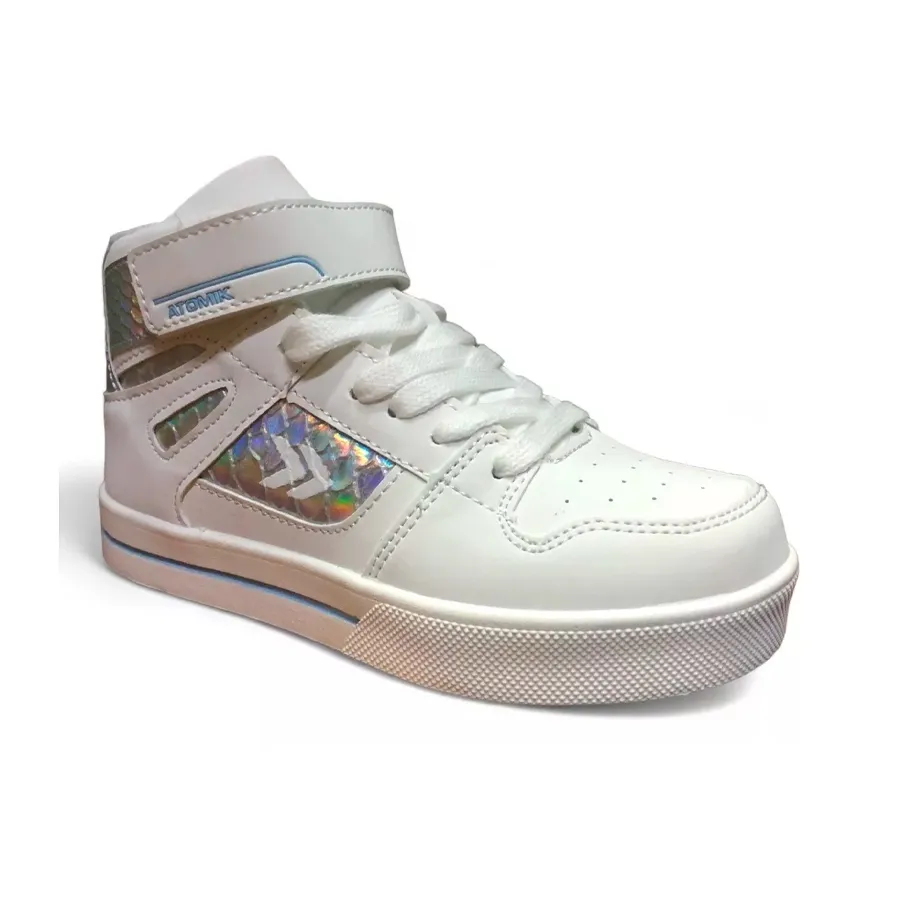 Imagen 1 de 4 de Zapatillas Atomik Casual Flip Kids 24-BLANCO