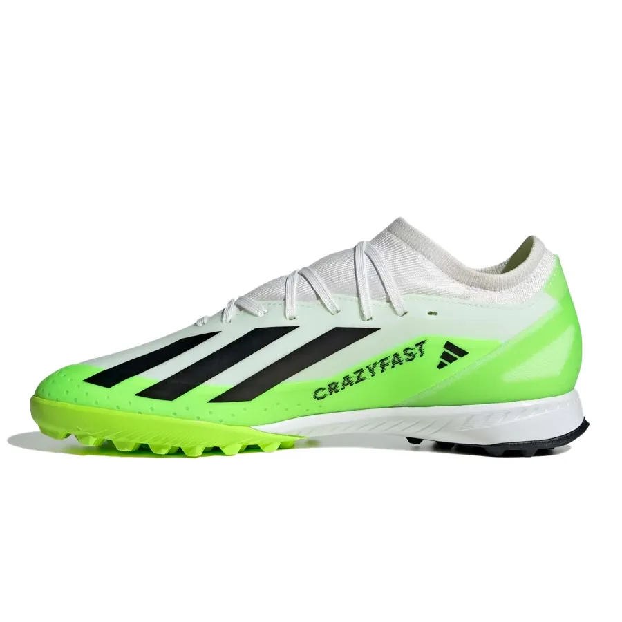 Imagen 3 de 7 de Botines adidas X Crazyfast 3 Tf-BLANCO/LIMA/NEGRO