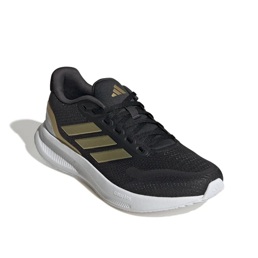 Imagen 1 de 8 de Zapatillas adidas Runfalcon 5-NEGRO/DORADO/BLANCO