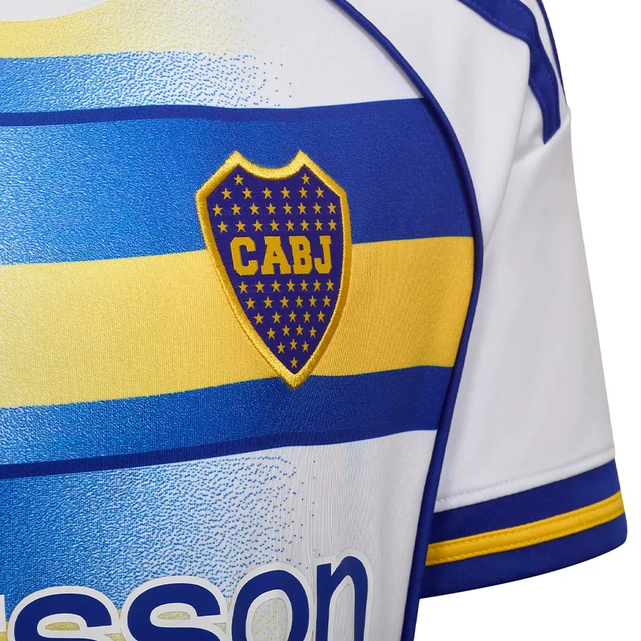 Imagen 2 de 3 de Camiseta adidas Alternativa Boca Juniors 26-BLANCO/AZUL/AMARILLO