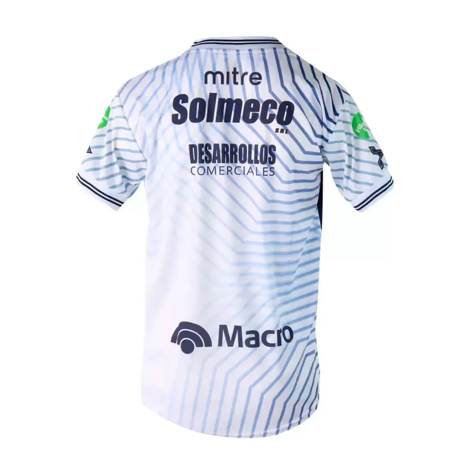 Imagen 2 de 3 de Camiseta Mitre Oficial Alternativa Independiente Rivadavia-BLANCO/AZUL
