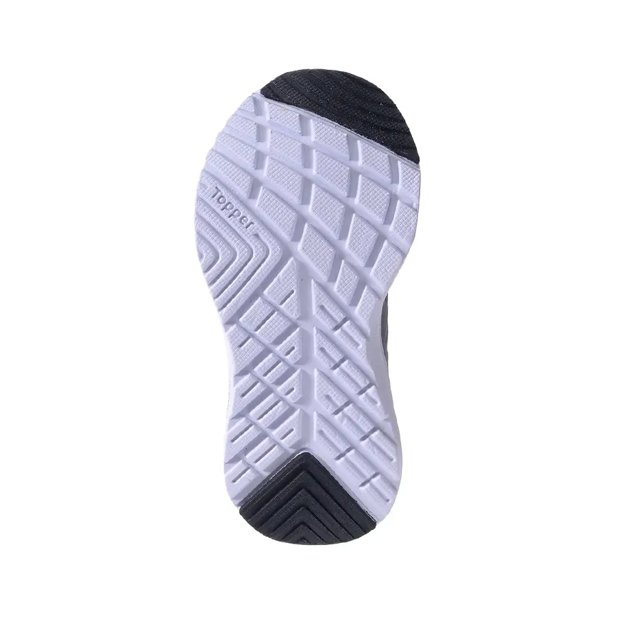 Imagen 3 de 7 de Zapatillas Topper Wind 4-GRIS/NEGRO
