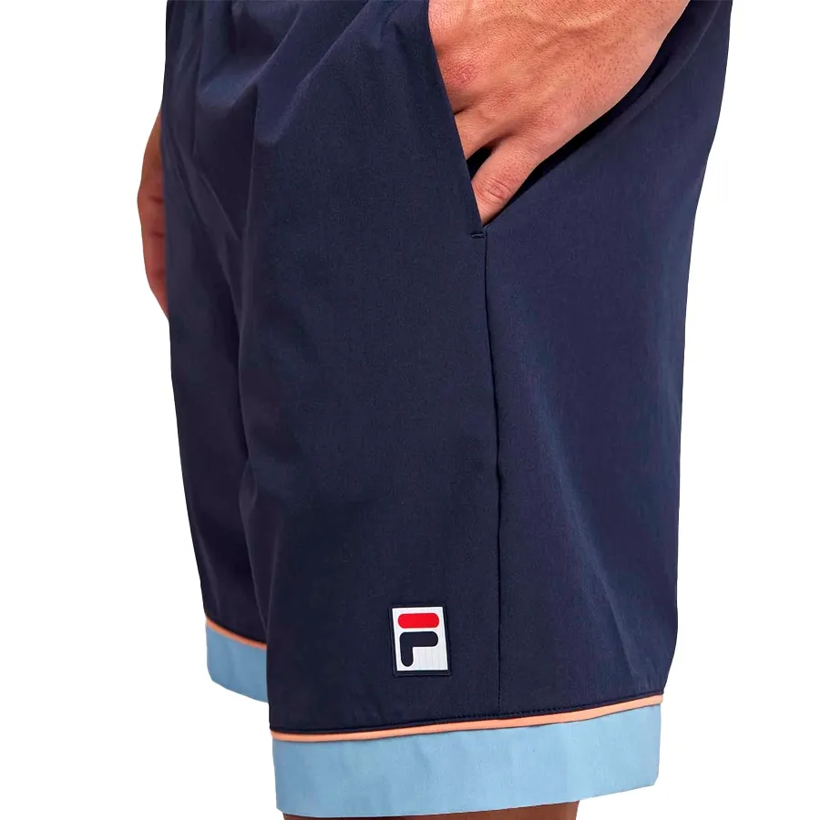 Imagen 2 de 3 de Shorts Fila Australian Open-MARINO/CELESTE