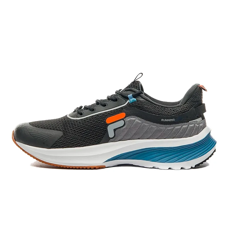 Imagen 1 de 7 de Zapatillas Fila Progress-NEGRO/GRIS/NARANJA