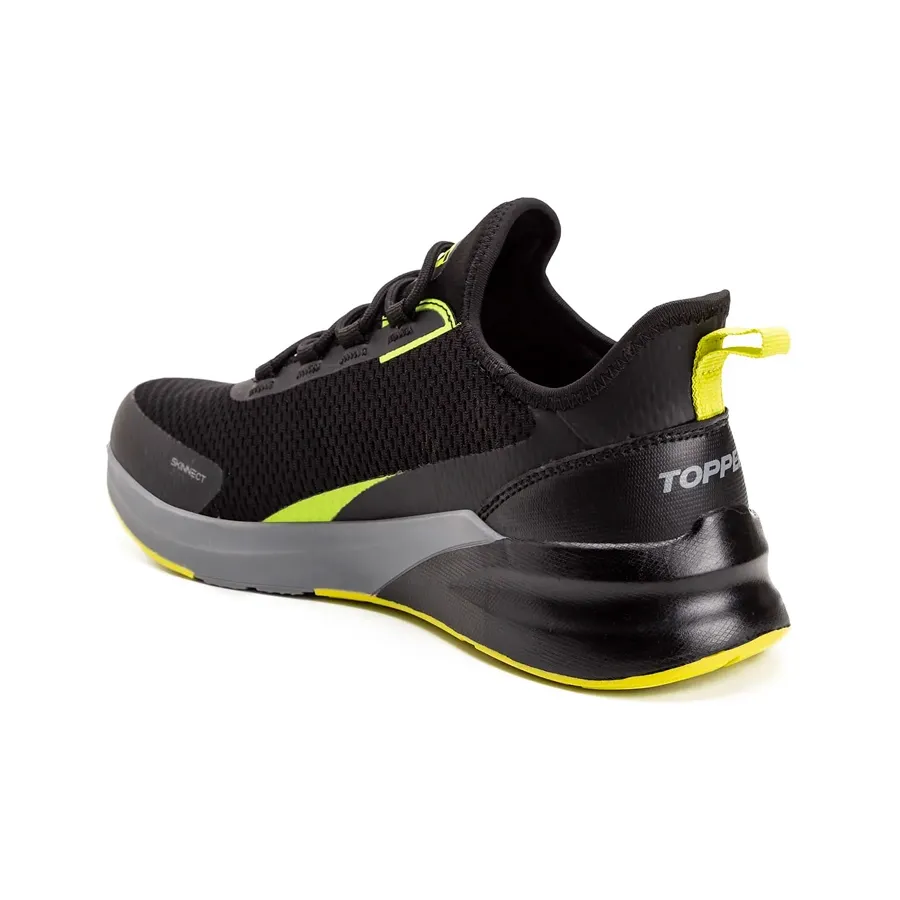 Imagen 1 de 5 de Zapatillas Topper Squat II-NEGRO/LIMA