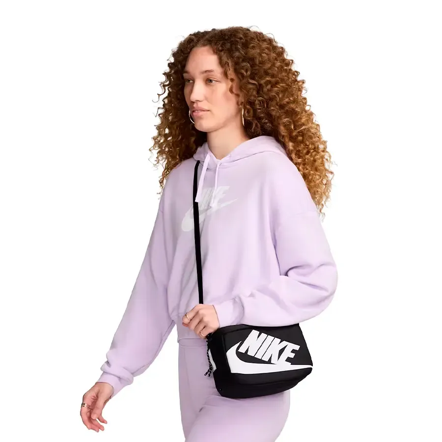 Imagen 6 de 7 de Bandolera Nike Cross-body-NEGRO/BLANCO