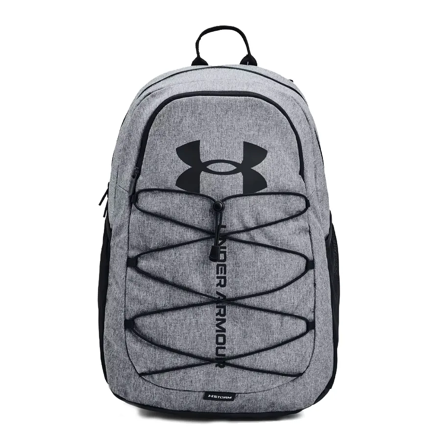 Imagen 0 de 7 de Mochila Under Armour Hustle Sport-GRIS/NEGRO