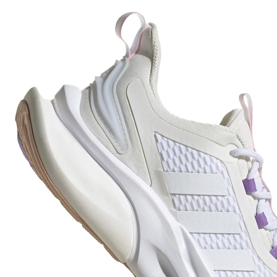 Imagen 5 de 8 de Zapatillas adidas Alphabounce+-BLANCO/VIOLETA/ROSA