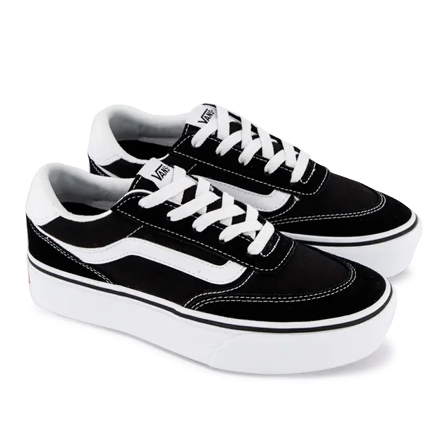 Imagen 1 de 5 de Zapatillas Vans Brooklyn Ls Platform-NEGRO/BLANCO