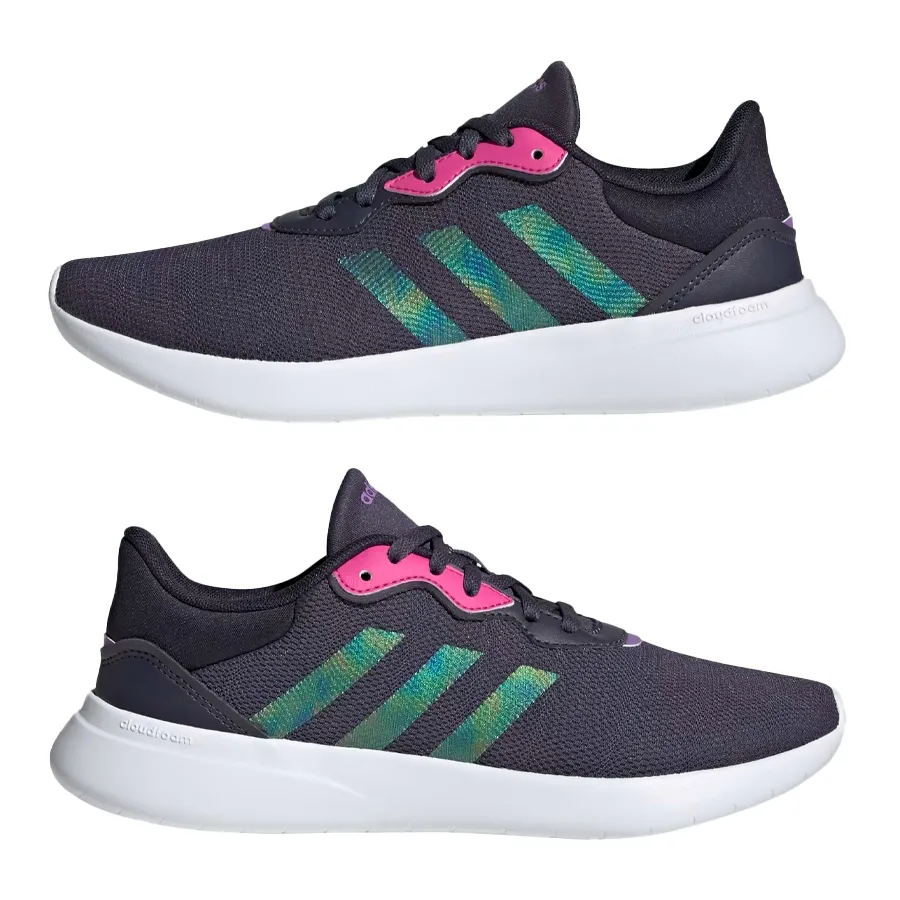 Imagen 2 de 9 de Zapatillas adidas Qt Racer 3.0-VIOLETA/VERDE/ROSA
