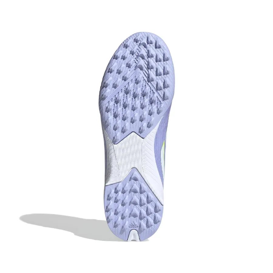 Imagen 4 de 7 de Botines adidas F50 Sparkfusion League Tf-LILA/VERDE FLUOR