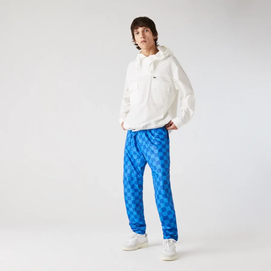 Imagen 3 de 5 de Pantalón Lacoste Chándal de cuaderno en vivo-AZUL