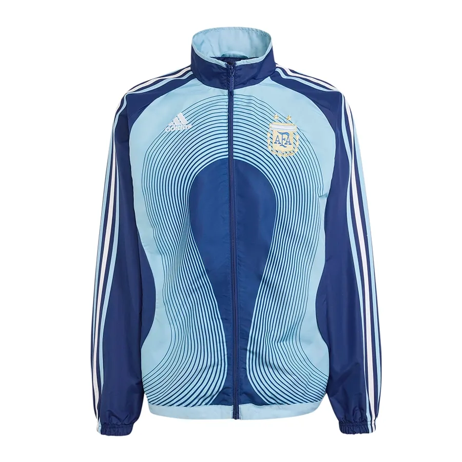 Imagen 2 de 6 de Campera adidas Deportiva Alternativa Selección Argentina 2006 Afa-MARINO/CELESTE