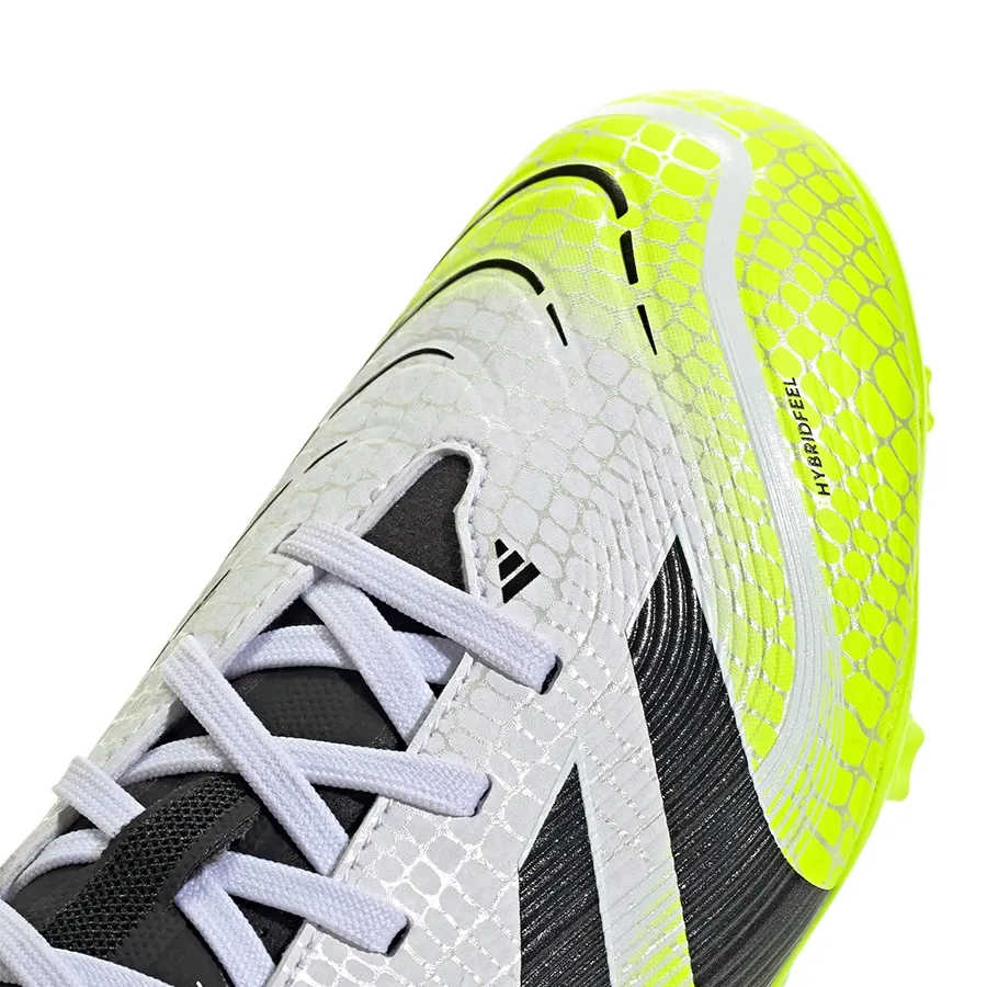 Imagen 5 de 7 de Botines adidas Predator League Fg-BLANCO/NEGRO/AMARILLO FLUOR